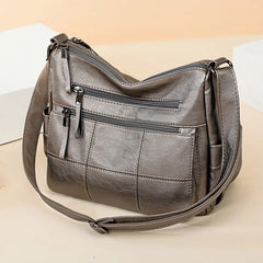 Women's Crossbody Messenger Bag Soft Leather Shoulder Lady Handbag