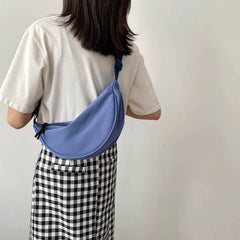 Nylon Sling Bag Crossbody for Women Casual Messenger Bag
