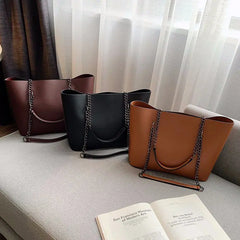 Women's Chain Shoulder Bag High Capacity Handbag