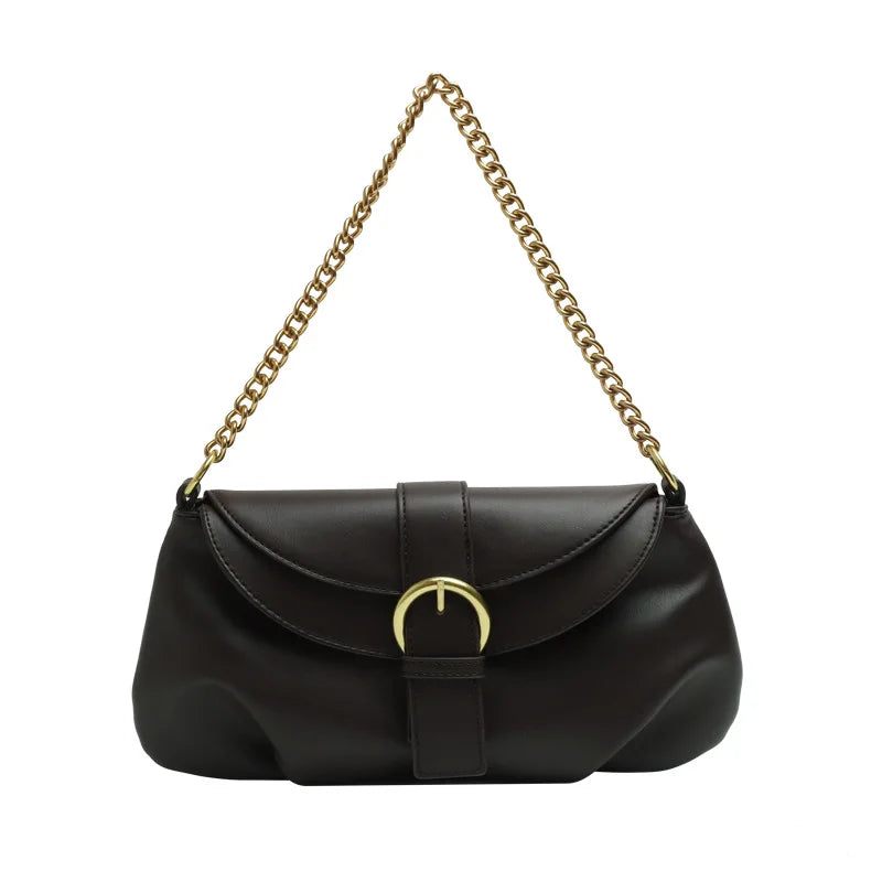 Pleated Dumpling Bag Women's Shoulder Chain Armpit Bag
