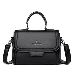 Small Square Bag High Leather Women Shoulder Crossbody Bags