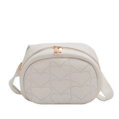 Crossbody Bag Heart-shaped Thread Shoulder Handbag Tote Bag