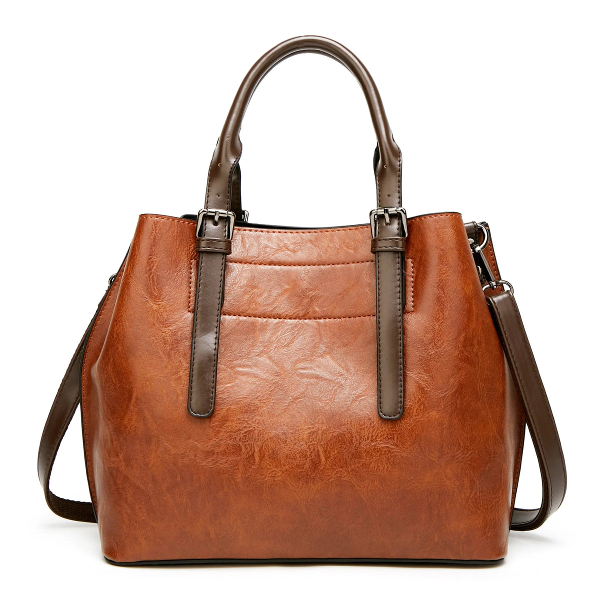 Vintage Stone Pattern Shoulder Bag Ladies Tote Bag