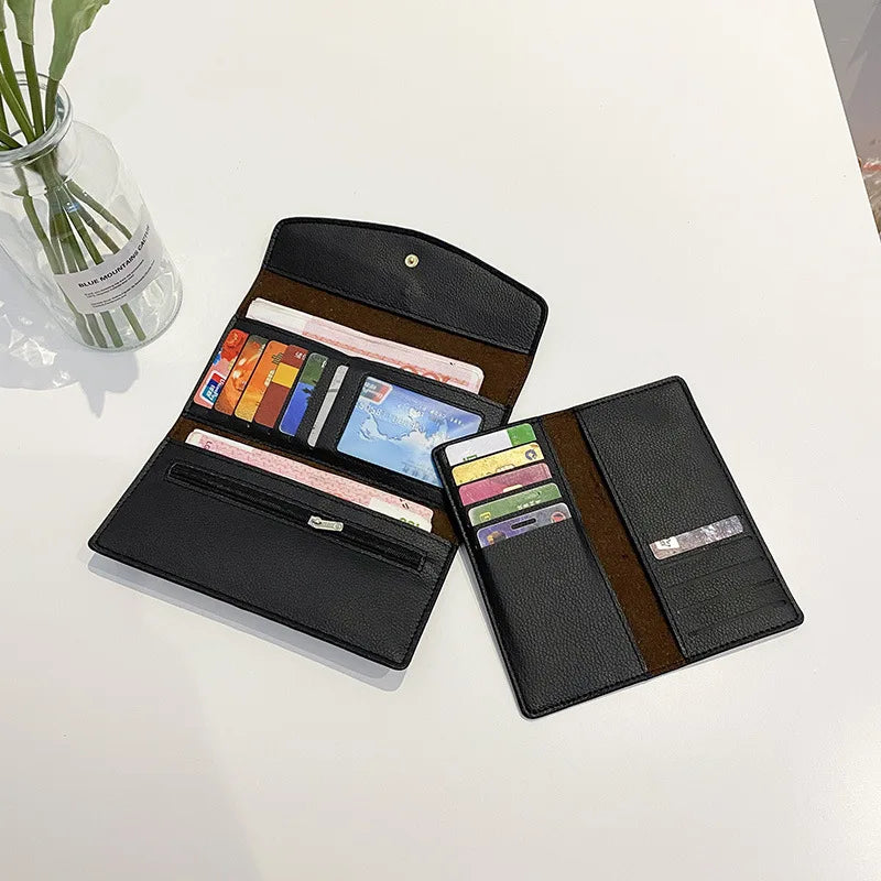 Long Ultra-Thin Wallet Female Honeybee Large Capacity Clutch Wallet