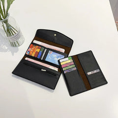 Long Ultra-Thin Wallet Female Honeybee Large Capacity Clutch Wallet