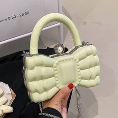 Chain Crossbody Bag Evening Clutch Crystal Wallet Handbag