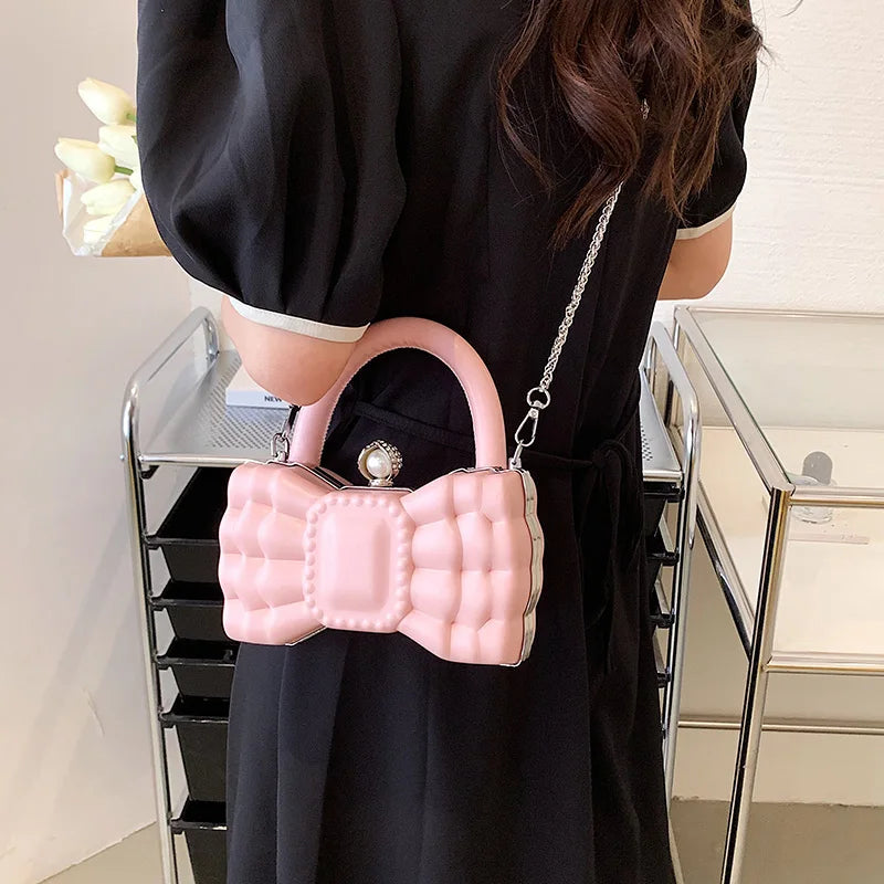 Chain Crossbody Bag Evening Clutch Crystal Wallet Handbag