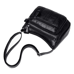 Women Crossbody Bag Soft Pu Leather Shoulder Bag Messenger Bag Small Purse