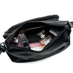 Women Crossbody Bag Soft Pu Leather Shoulder Bag Messenger Bag Small Purse