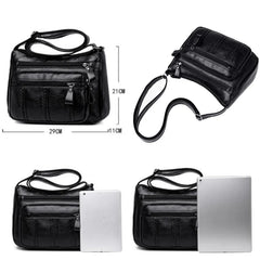 Women Crossbody Bag Soft Leather Shoulder Small Purse