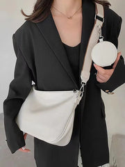 Women's Faux Leather Crossbody Bag