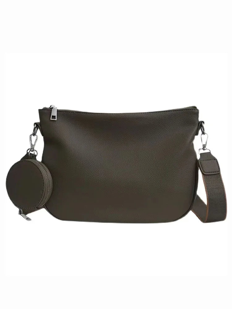 Women's Faux Leather Crossbody Bag