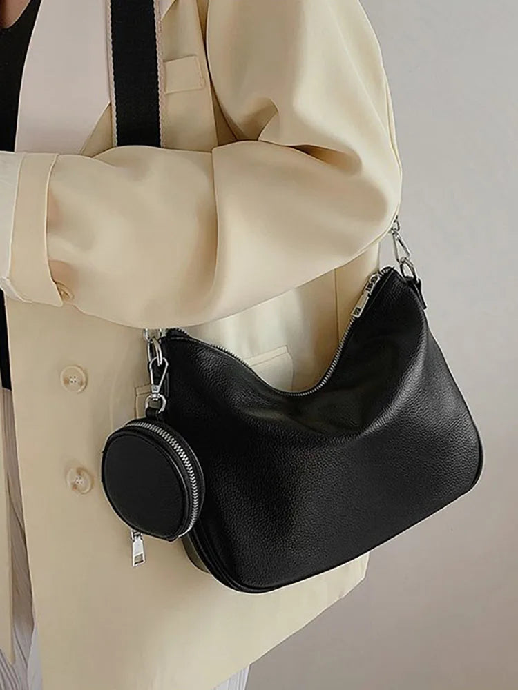 Women's Faux Leather Crossbody Bag