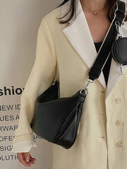 Women's Faux Leather Crossbody Bag