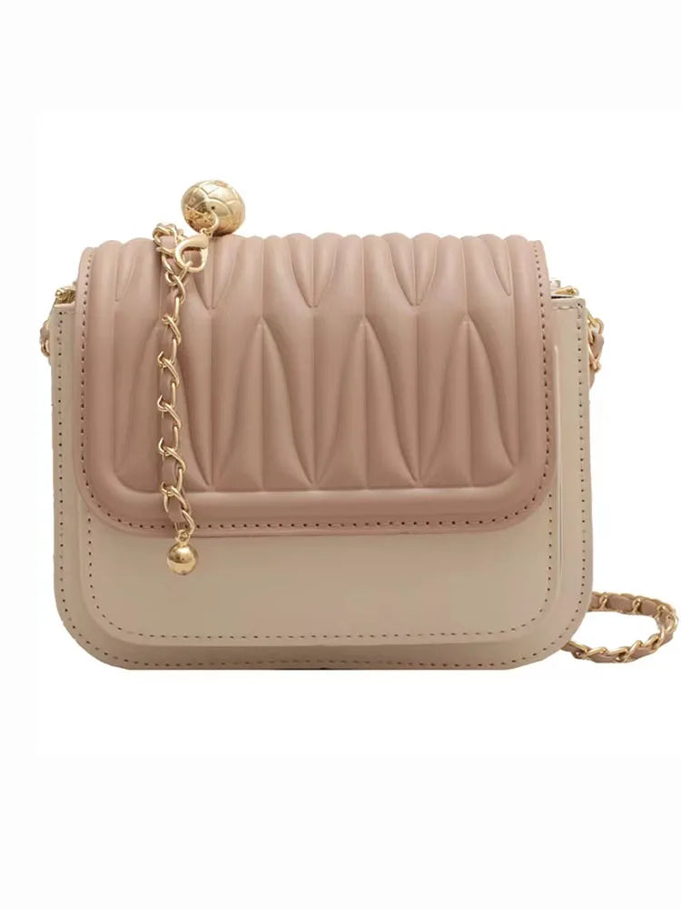 Women's Flap Crossbody Shoulder Bag PU Leather Casual Female