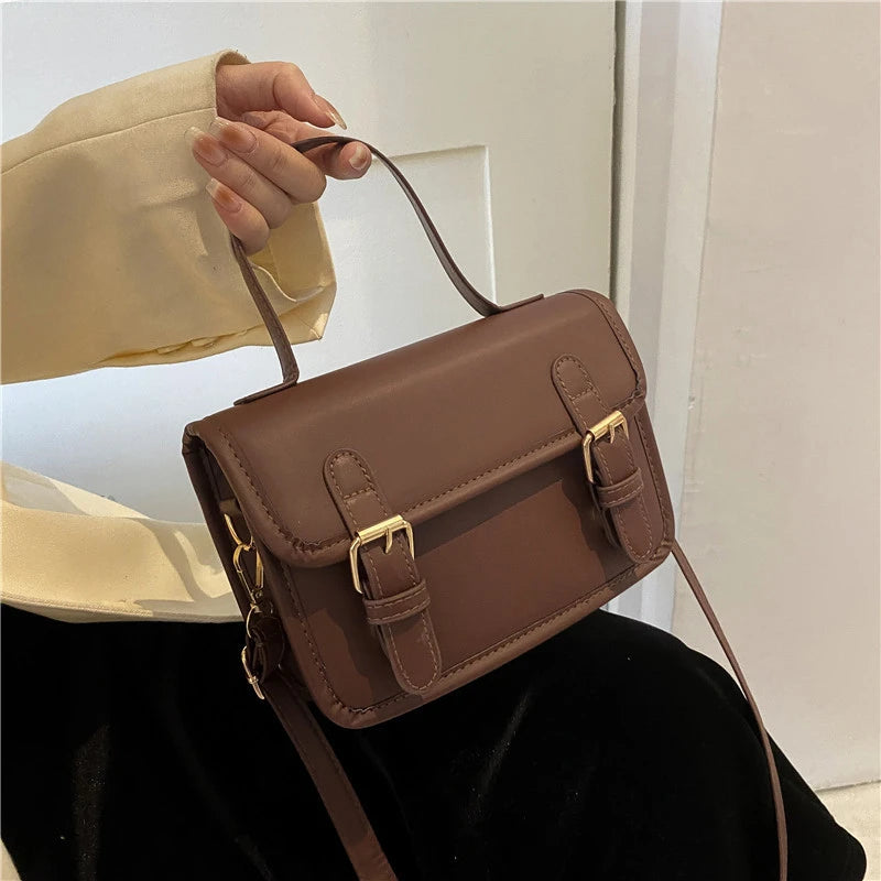 Vintage Women's Shoulder Bag Crossbody Satchel Handbag