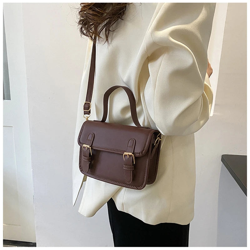 Vintage Women's Shoulder Bag Crossbody Satchel Handbag