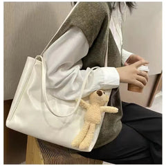 Women's Large-Capacity Shoulder Bag, Casual Tote Handbag