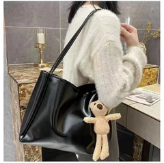 Women's Large-Capacity Shoulder Bag, Casual Tote Handbag