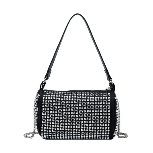 Diamond Chain Shoulder Bags Purses Small Square Bag Handbag Crossbody Bag