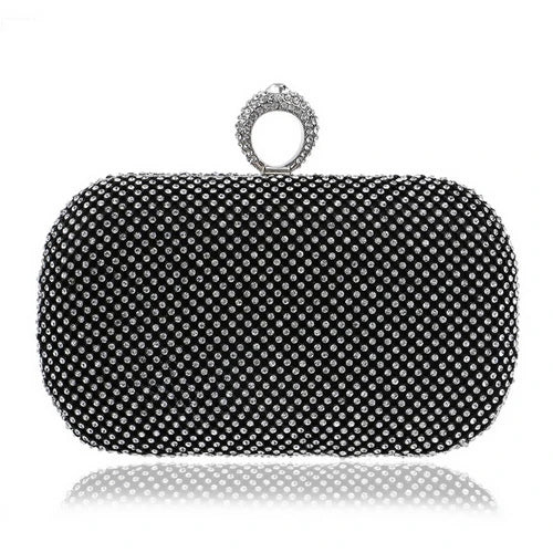 Bling Bling Chain Shoulder Bag Evening Clutch for Wedding Party