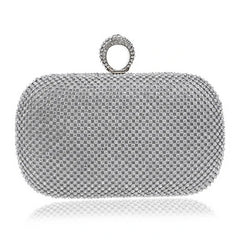 Bling Bling Chain Shoulder Bag Evening Clutch for Wedding Party