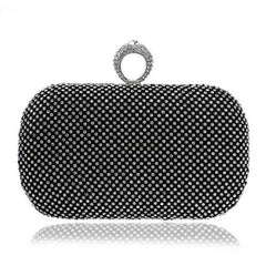 Bling Bling Chain Shoulder Bag Evening Clutch for Wedding Party