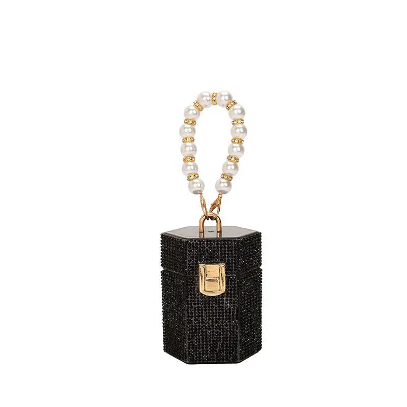 Diamond High Acrylic Box Party Clutch Mini Purses And Handbags