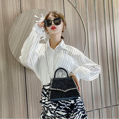 Diamond Women's Tote Shoulder Bag Chain Handbag Flap Crossbody