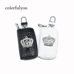 Crocodile Pattern Key Case Large Capacity Organizer