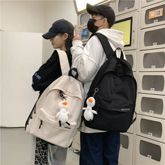 Diehe Large Capacity Waterproof Nylon Women Backpack