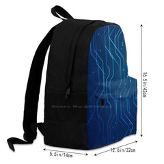 Digital Connections Travel Laptop School Backpack Bag