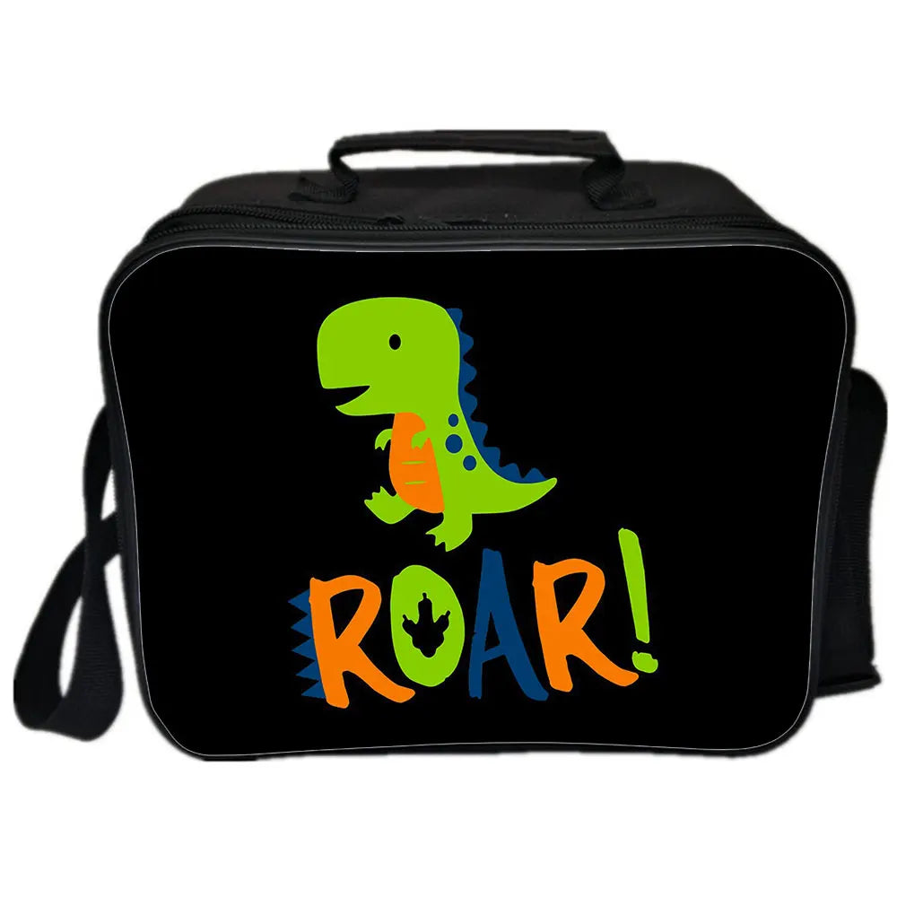 Dinosaur Backpack Camping Shoulder Bag Japanese Cartoon Picnic Bag