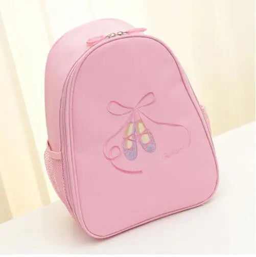 Sequins Pink Ballet Bag For Girls Children Ballet Bags Kids Dance Backpack