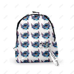 Stitch Childrens Schoolbag Large Capacity Travel Bag Student Backpack