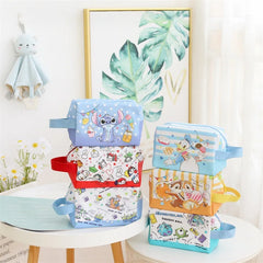 Cartoon Waterproof Cosmetic Bag Women's Sanitary Napkin Makeup Bag Storage