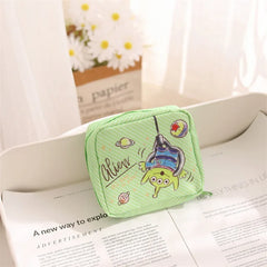 Women's Portable Waterproof Makeup Bag Sanitary Pad Bag