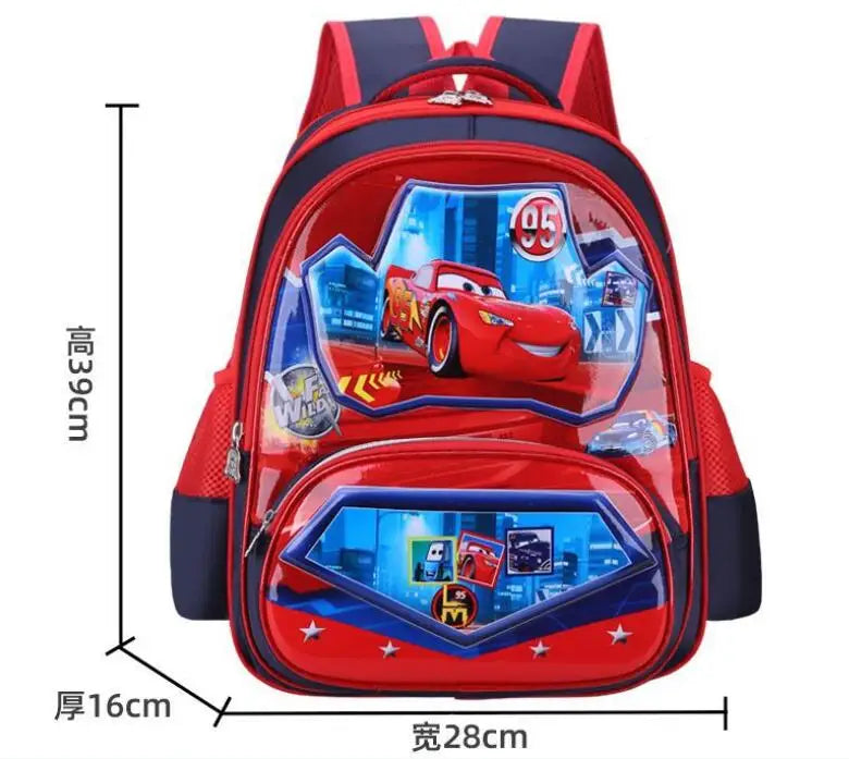 3D Spider-Man Kids Schoolbag, Cartoon Children's Backpack