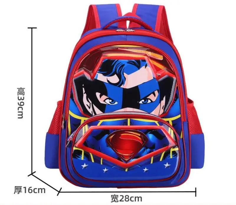 3D Spider-Man Kids Schoolbag, Cartoon Children's Backpack