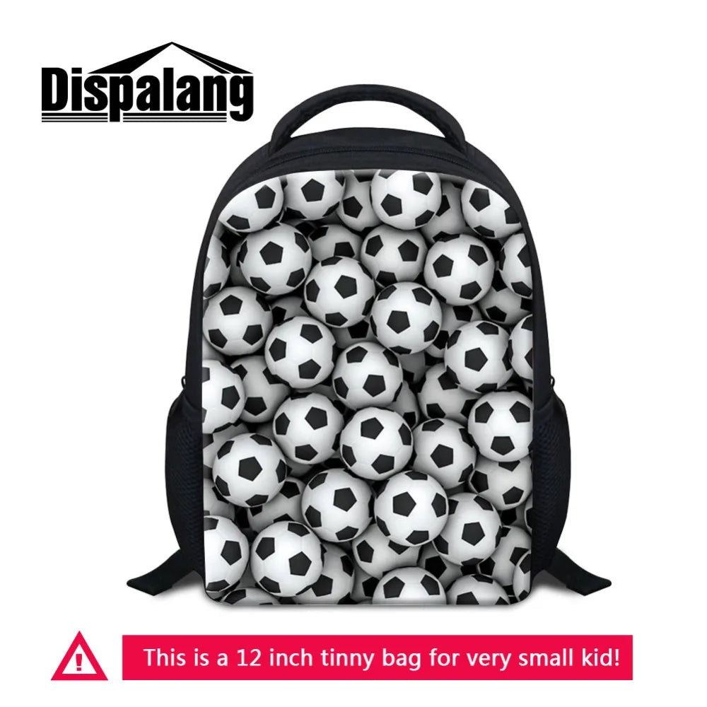 12 Inch Small Boys Football Basketball Kids School Bag Kindergarten