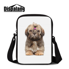 Animal Crossbody Bag Mini Square Casual bags Small Capacity Travel Shoulder Bag