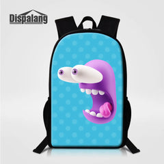 Screaming Worm School Bags Kids Bagpack Travel Bag