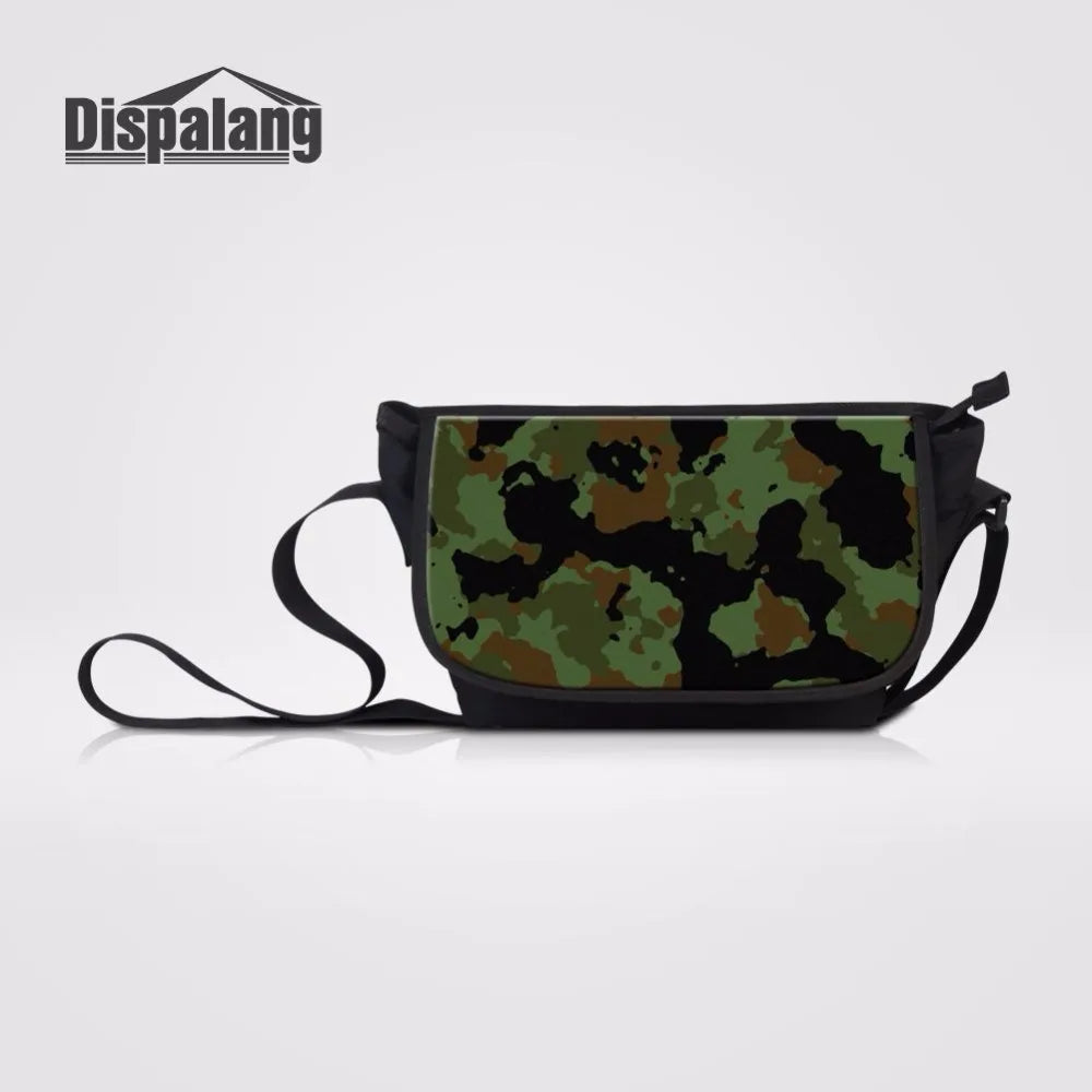 Camouflage Pattern Shoulder Bag for Teenagers