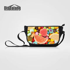 Lollipop Candy Pattern Crossbody Bag for Ladies
