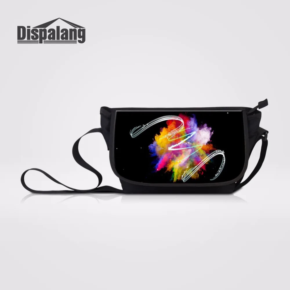 Colorful Canvas Messenger Bag Female Handbag Casual Shoulder Crossbody