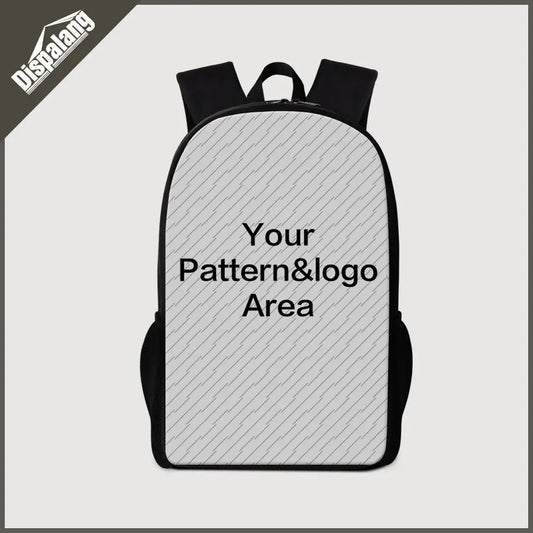 Fox Backpack For Children Cartoon School Bags Animal Owl Bear Pig Printing