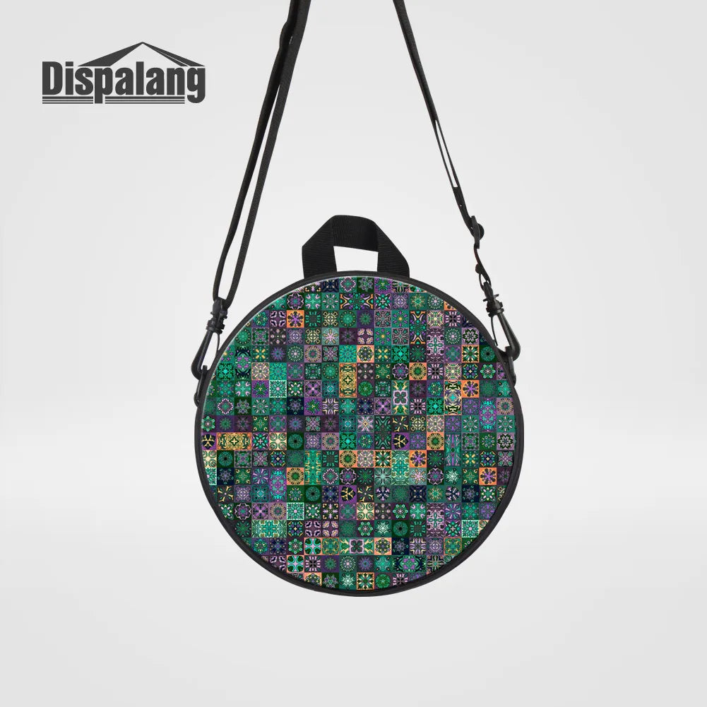 Circular Baby Girls Backpack Small Bookbags For School Kids
