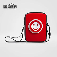 Musical Note Prints Small Crossbody Bag for Women Mini Messenger Bag