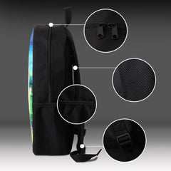 Skull Print Casual School Backpack for Teenage Kids