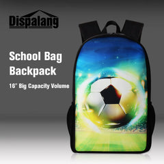Skull Print Casual School Backpack for Teenage Kids